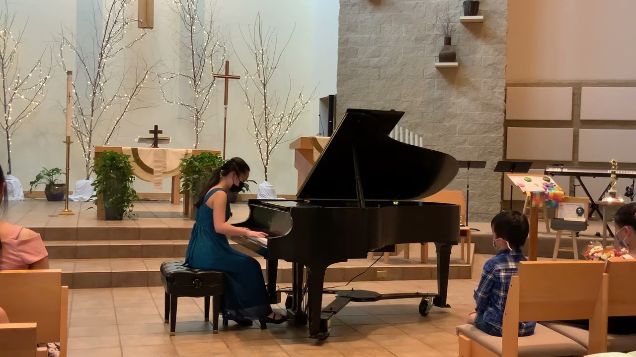 长江之歌 Piano Solo Arr. by Li Mingjun
