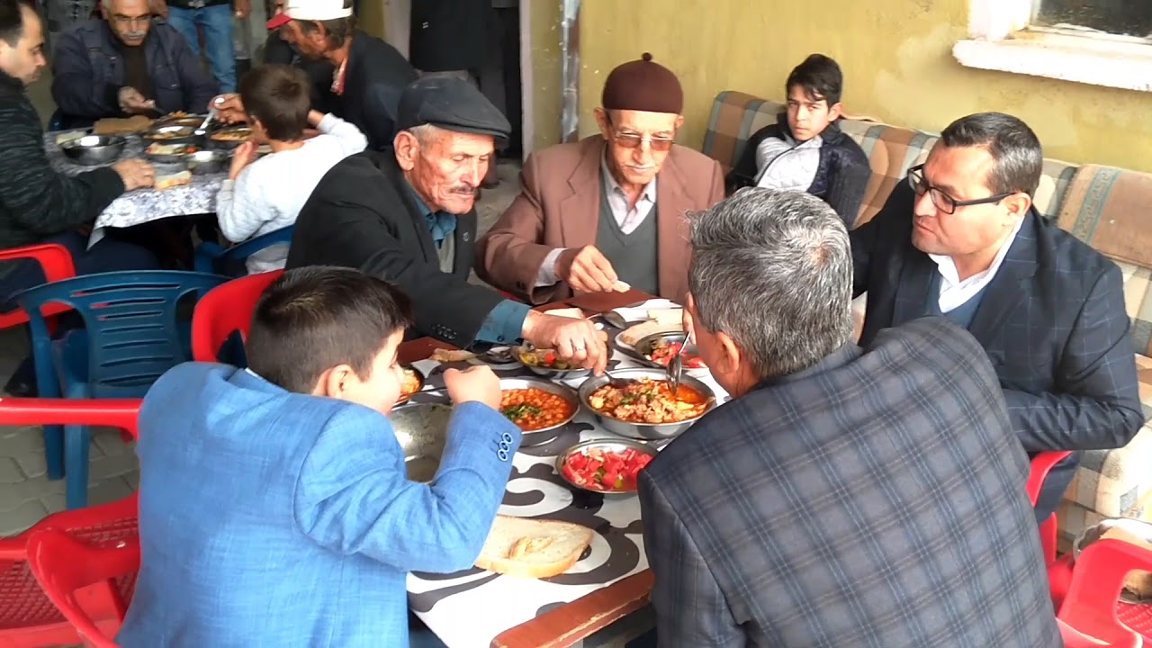 Manisa DEMİRCİ BOYACIK köyü Kıbrıs Gazisi Muzaffer Köse'nin HAYR yemeği