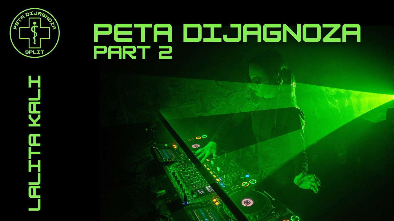 Peta Dijagnoza | Lalita Kali part 2 | Split, Croatia |  DJ Set at club Space 29.11.2025.
