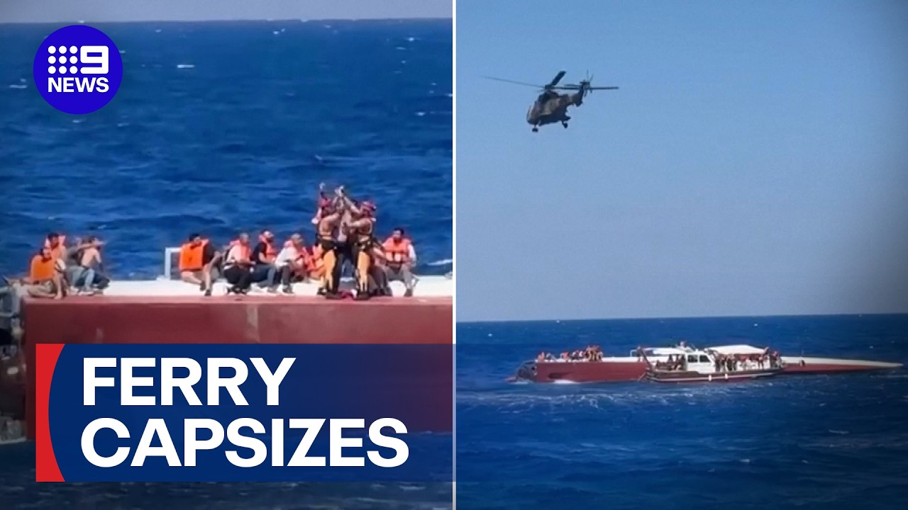 Eight killed after ferry accident in Europe | 9 News Australia