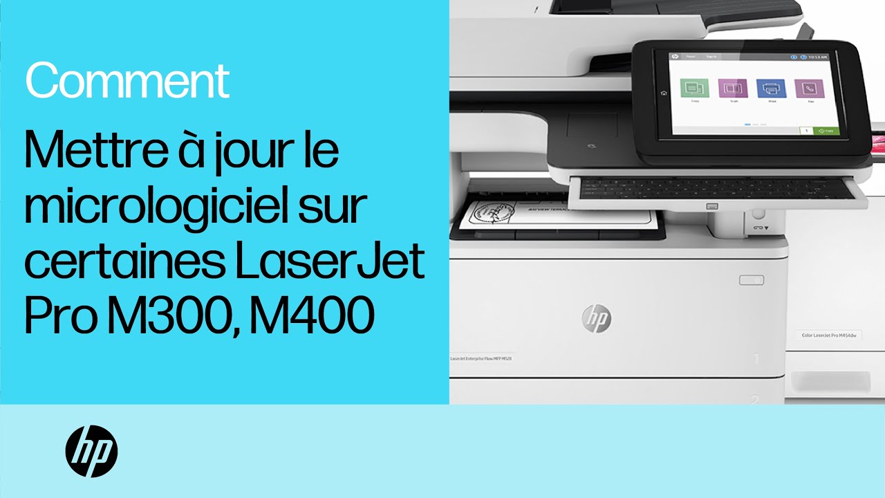 Mettez &agrave; jour le micrologiciel sur HP LaserJet Pro M300 et M400 | HP LaserJet | HP Support