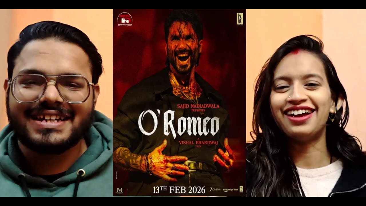 O`Romeo reaction Peek Into World Of O'Romeo - Shahid Kapoor | Triptii Dimri | Disha Patani 