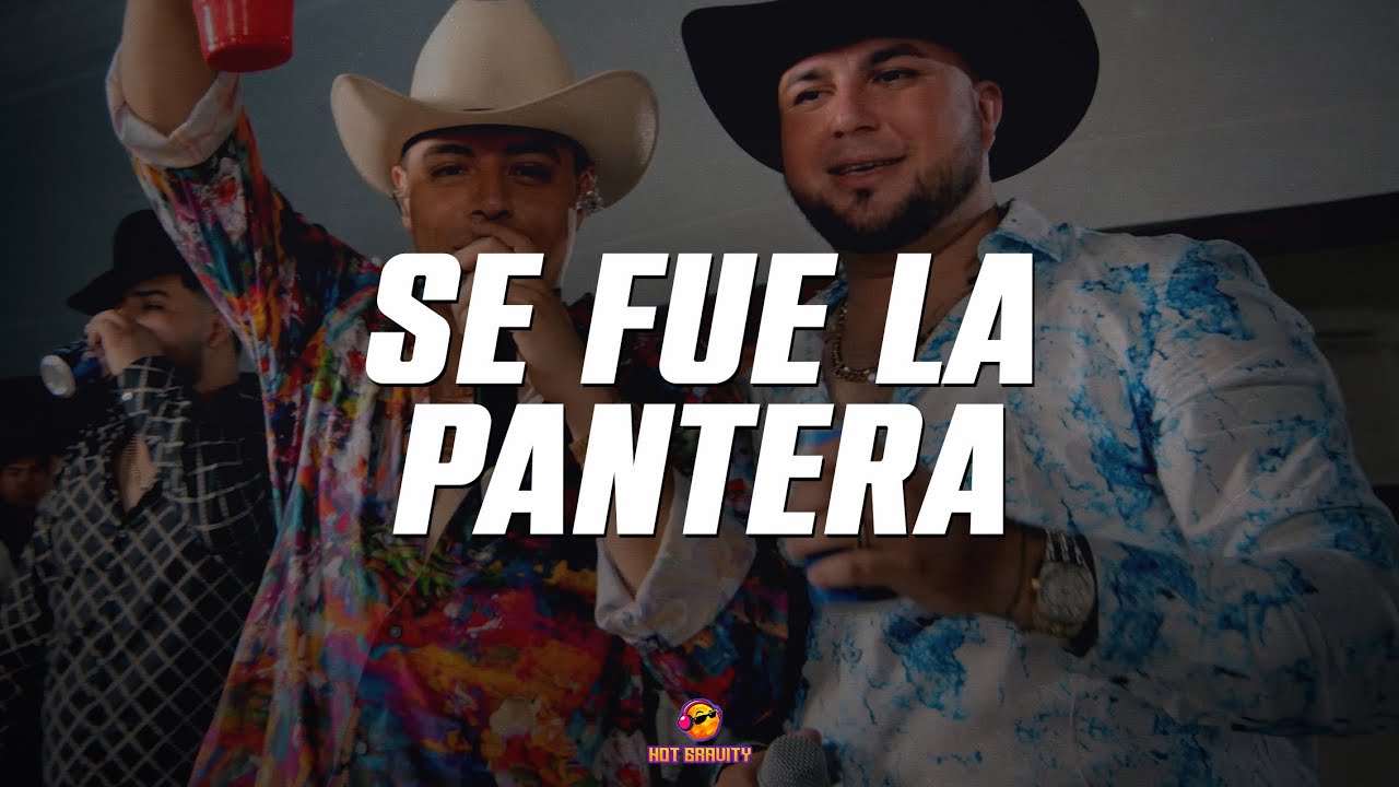 Grupo Firme, Grupo Recluta - Se Fue La Pantera || Vídeo con letra