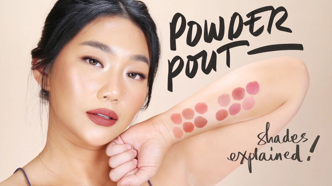POWDER POUT SHADES EXPLAINED | Raiza Contawi