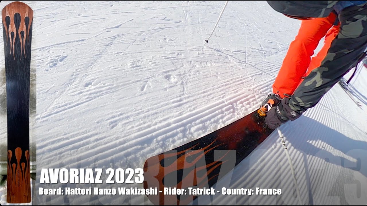 Hattori Hanzō - Wakizashi in action by Tatrick - X-race Monoski