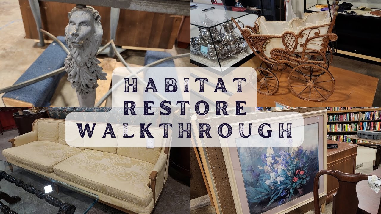 Habitat ReStore Walkthrough// 😀Markdowns and MORE!! #shopping #decor #vintage #thrifting