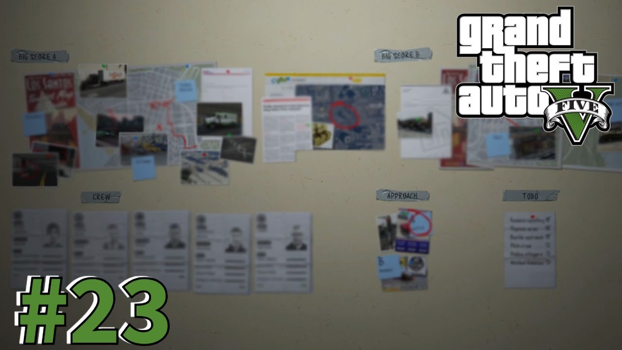 The Union Depository Heist Setup | GTA V Playthrough | Ep 23