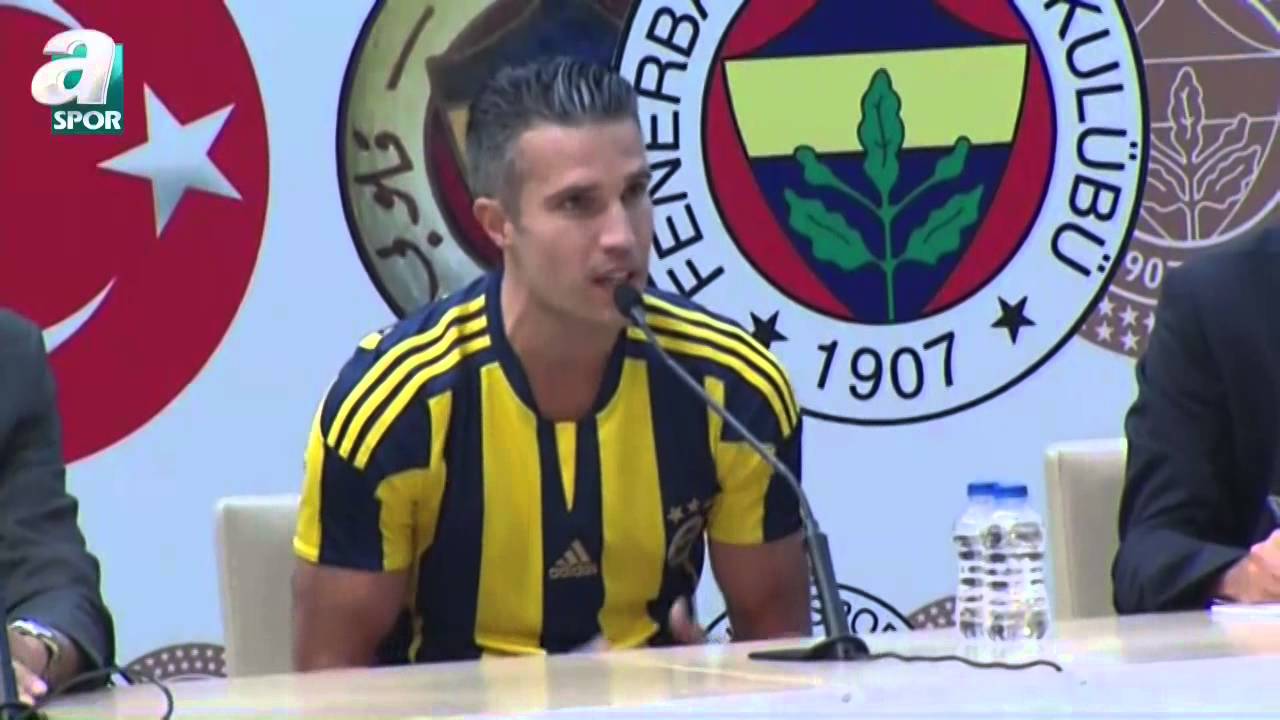 Robin Van Persie Fenerbahçe'de!(İmza töreni) - A Spor