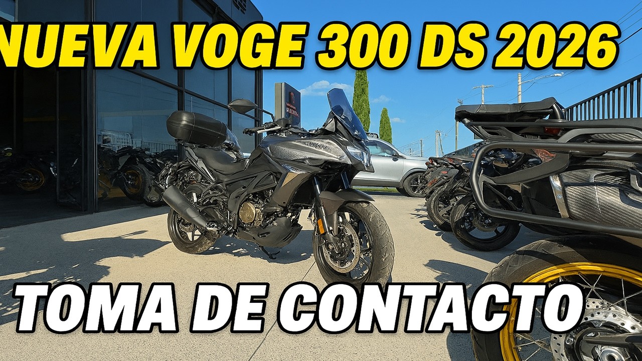 Voge 300DS 2026: Más Tecnología, Más Confort y ¿La Mejor 300 Adventure de lo que viene del Año?