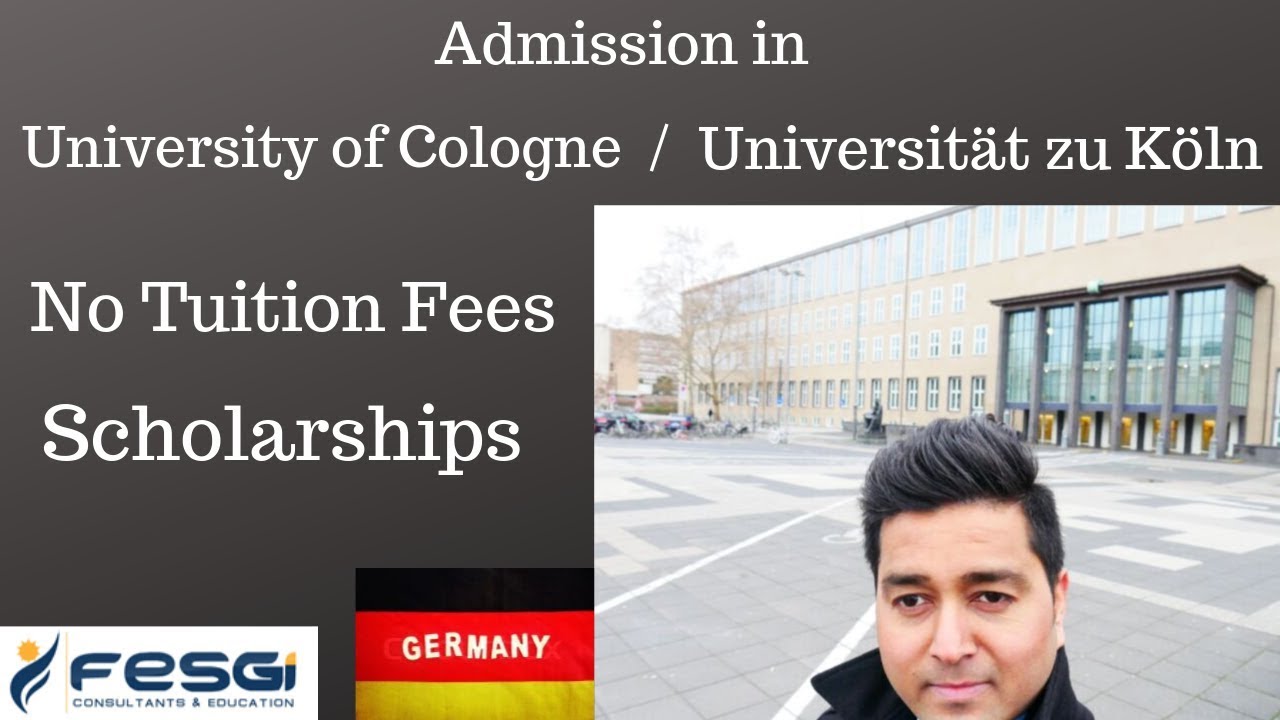 University of Cologne / Universit&auml;t zu K&ouml;ln ! Study Without Tuition Fees & Get Scholarship