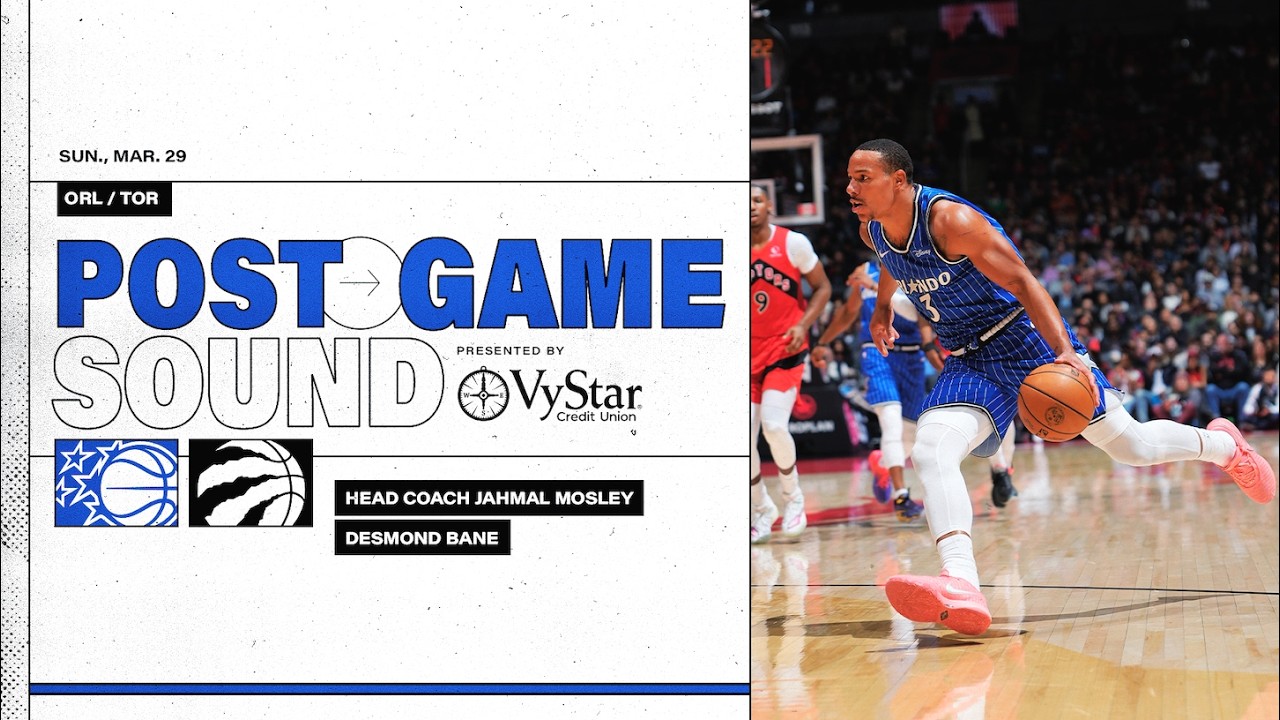 DŹWIĘK PO MECZU: ORLANDO MAGIC VS. TORONTO RAPTORS | TRENER MOSE I DESMOND BANE