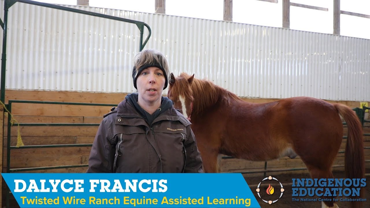 Equine Assisted Learning - Leading Thunderbird Lodge (Michif)