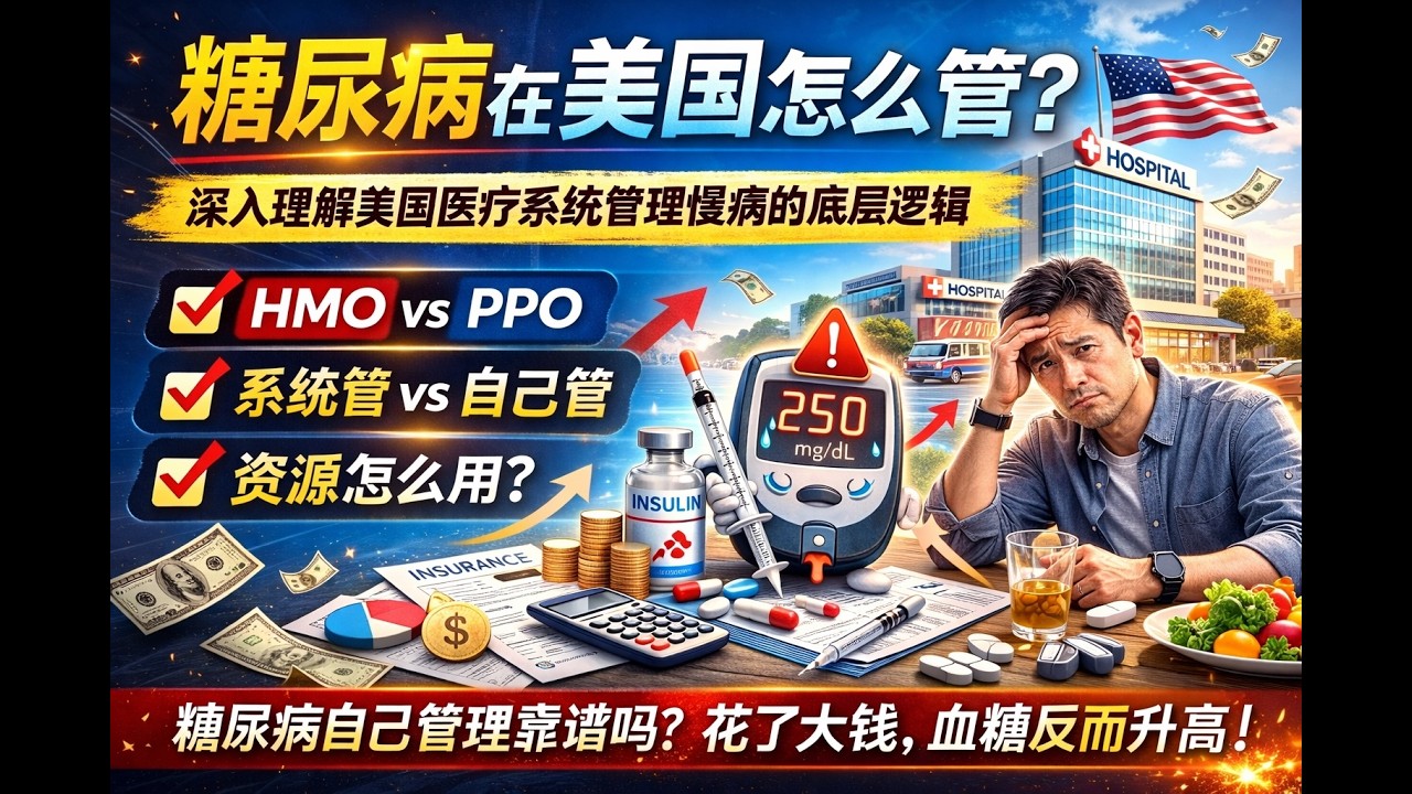 为什么在美国，糖尿病不是治疗，而是被“管理”？