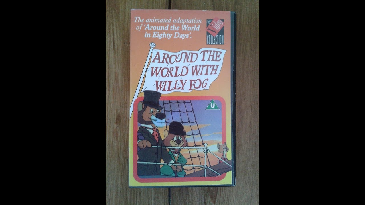 Original VHS Closing: Around the World with Willy Fog (UK Retail Tape)