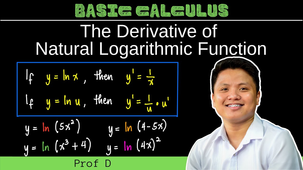 Derivatives of Natural Logarithmic Functions | Formulas and Sample Problems | Basic Calculus