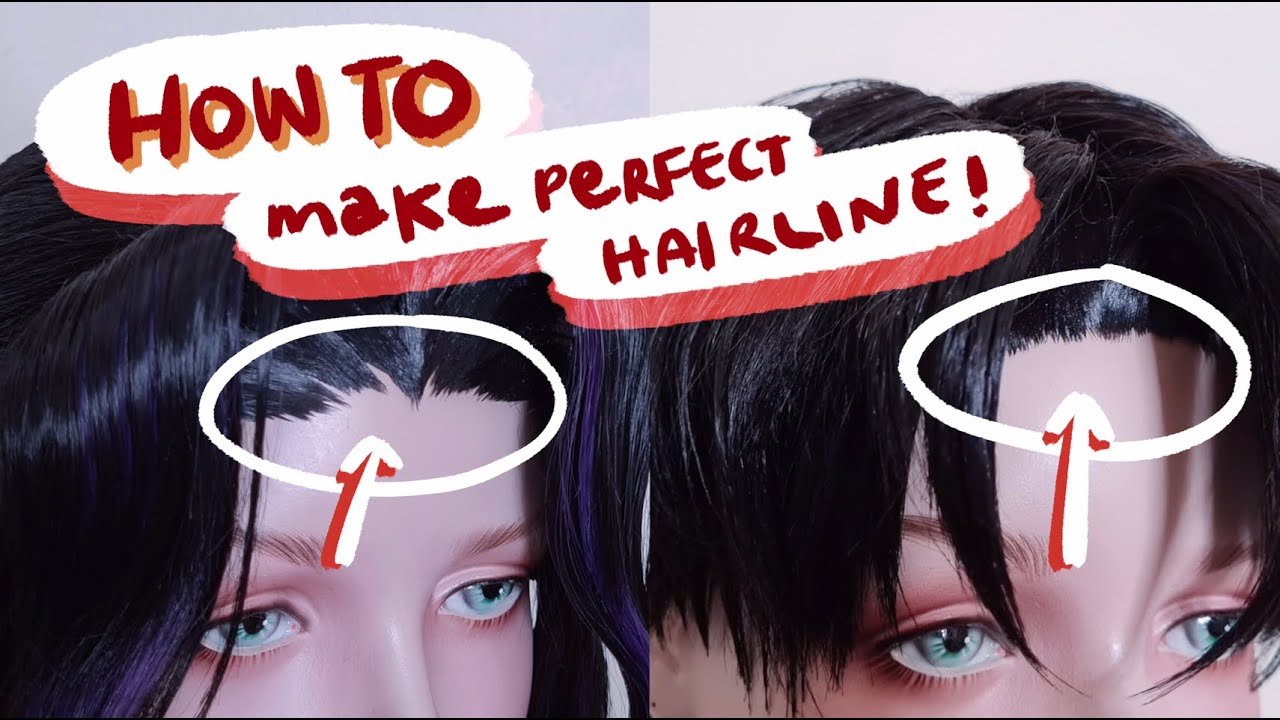 [Wig tutorial] How to make perfect hairline [eng sub] // เทคนิคการทำไรผมที่(เราคิดว่า)ดีที่สุด