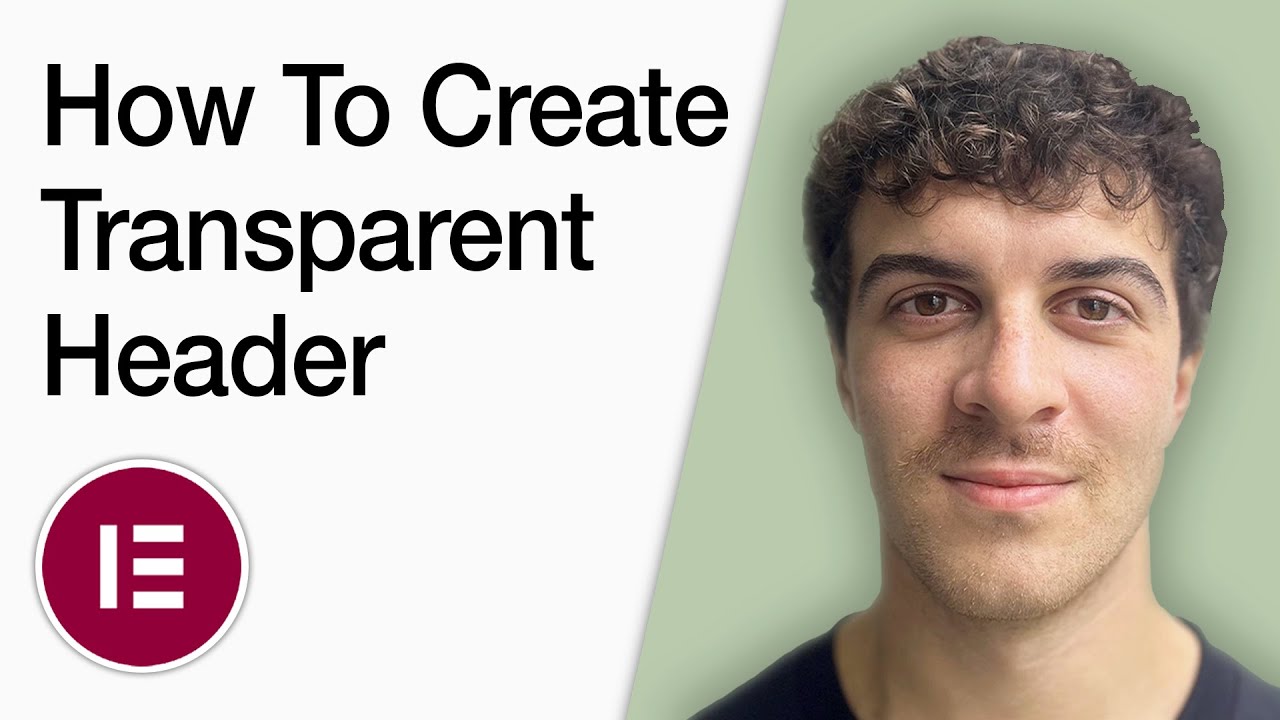 How To Create Transparent Header In Elementor (Full 2025 Guide)
