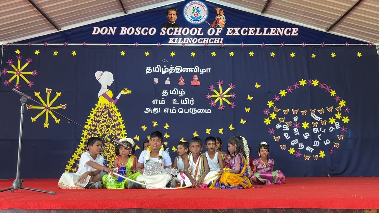 Don Bosco School of Excellence in Kilinochchi Sri lanka Tamil Day 2026