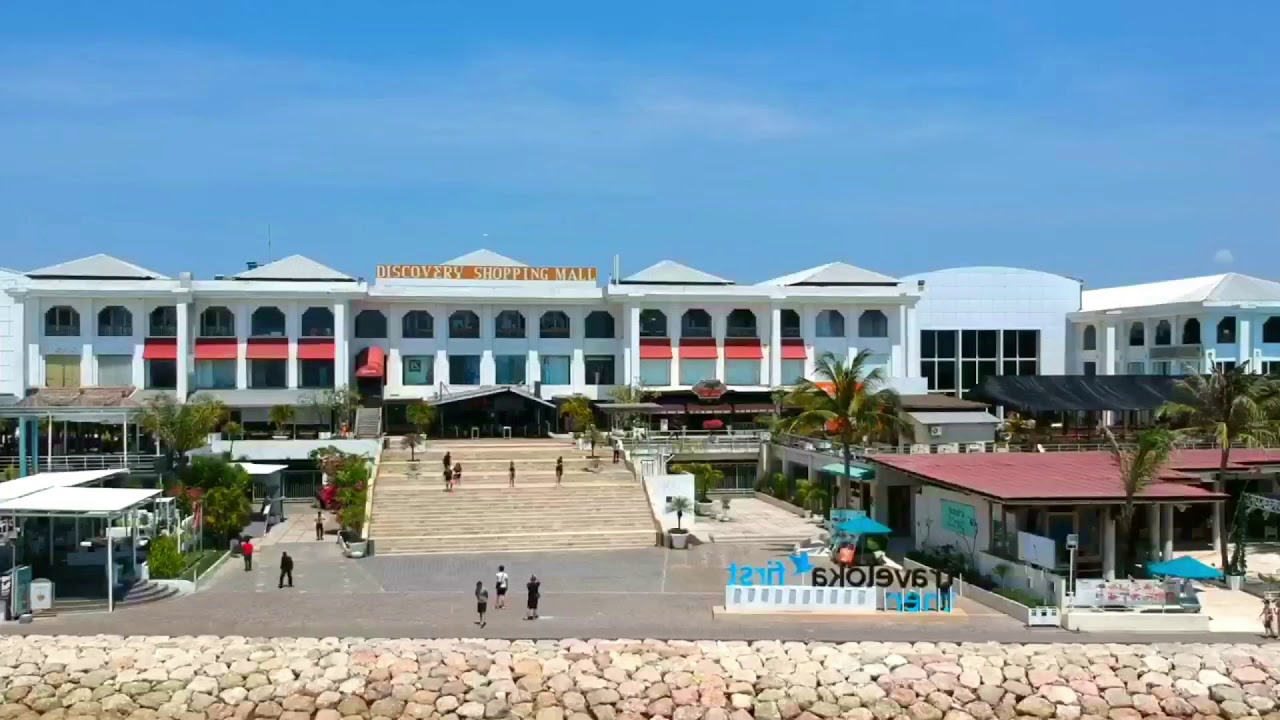 Discovery Shopping Mall Kuta Bali from Drone