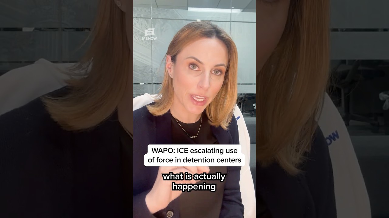 WAPO: ICE escalating use of force in detention centers