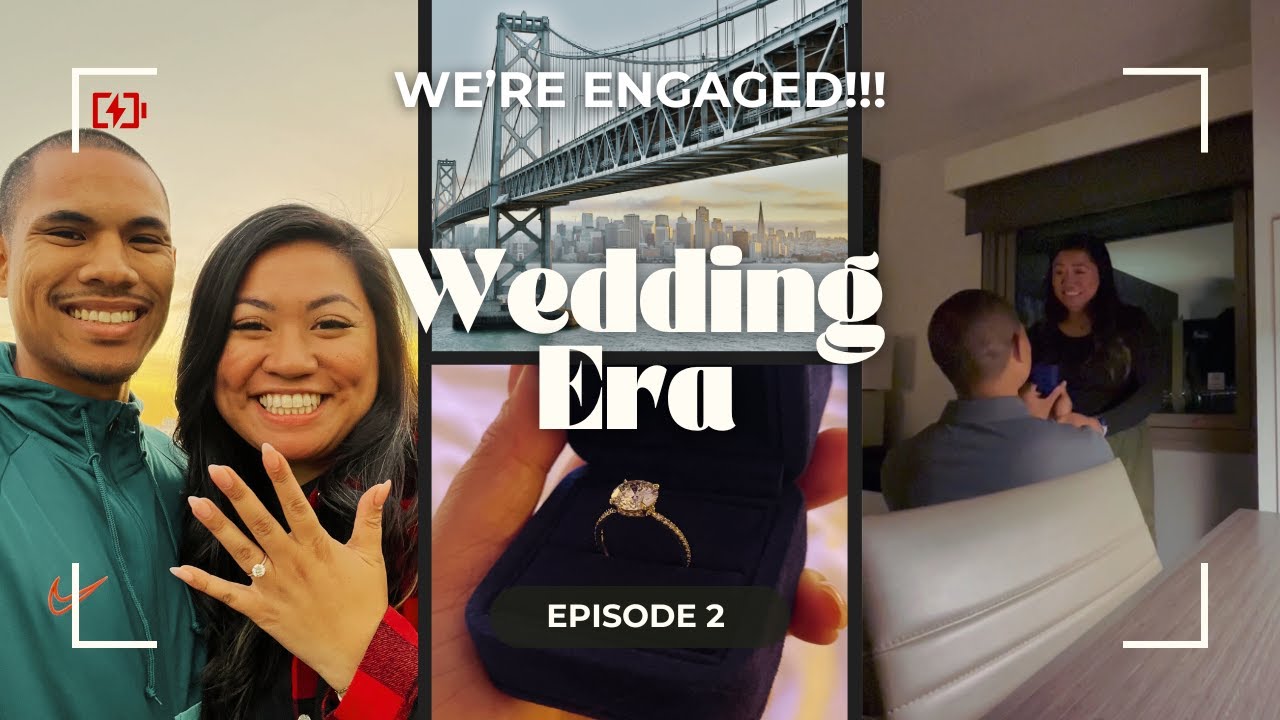 Wedding Era | Ep 2 - I SAID YES! Intimate engagement + telling our friends and family