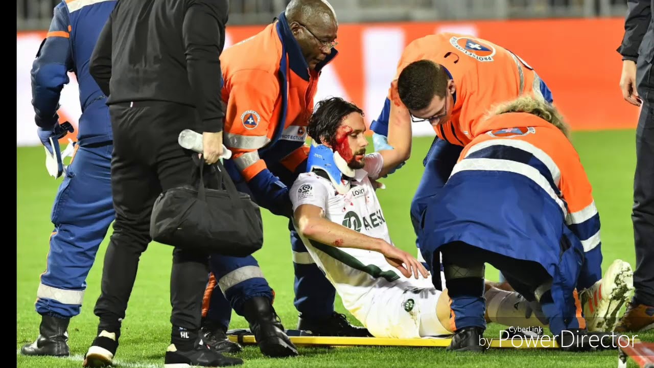 Creepy blow to the head of Neven Subotic