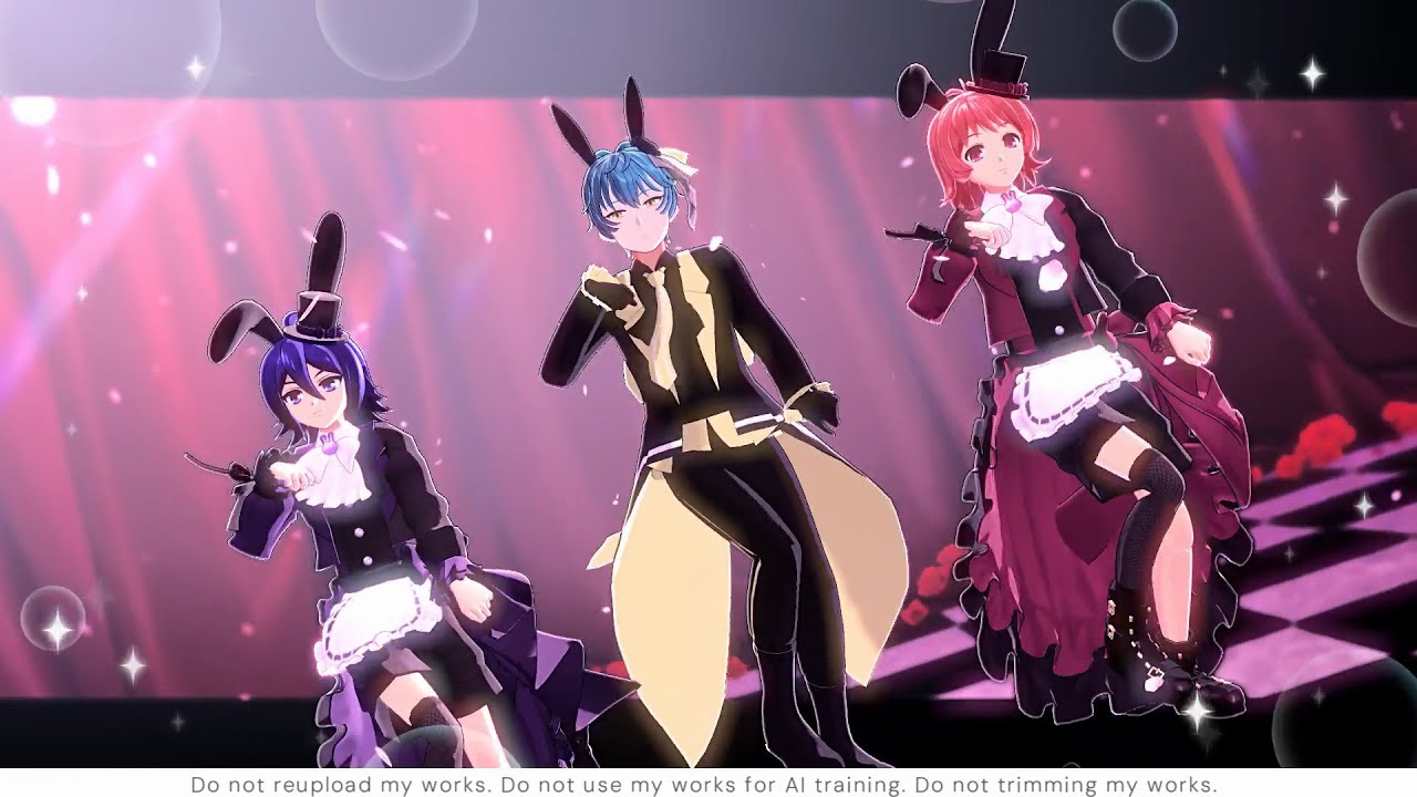 【プリリズMMD】ジョージ&ユウ&レオでバブルの素敵なフルコース