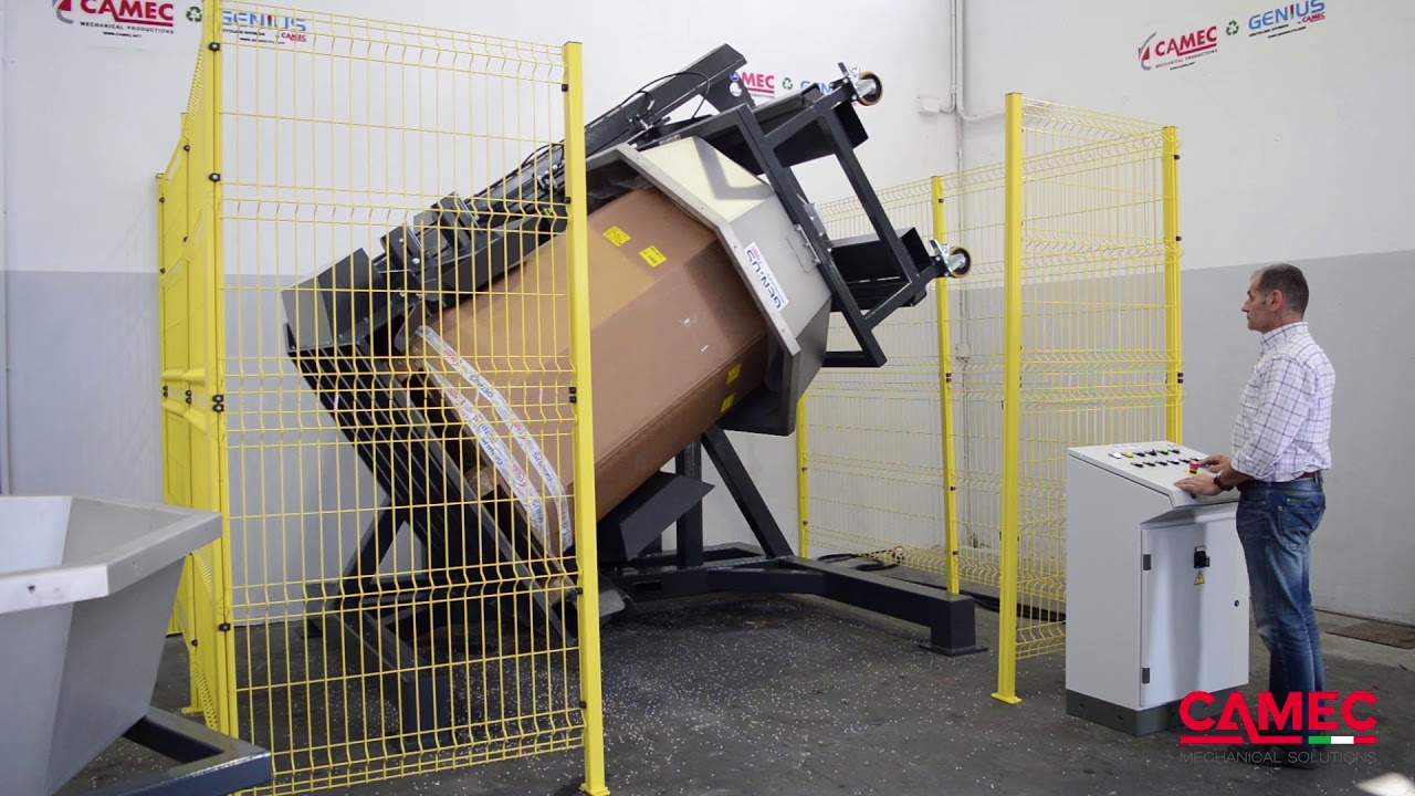 CAMEC Clepsydra Special Tipper - 180° Tipping for Octabins