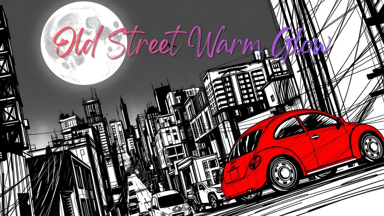 🏮🌙 Old Street Evening Glow | Chill Beats ถนนเมืองเก่ายามเย็น ฟังสบายๆอบอุ่น
