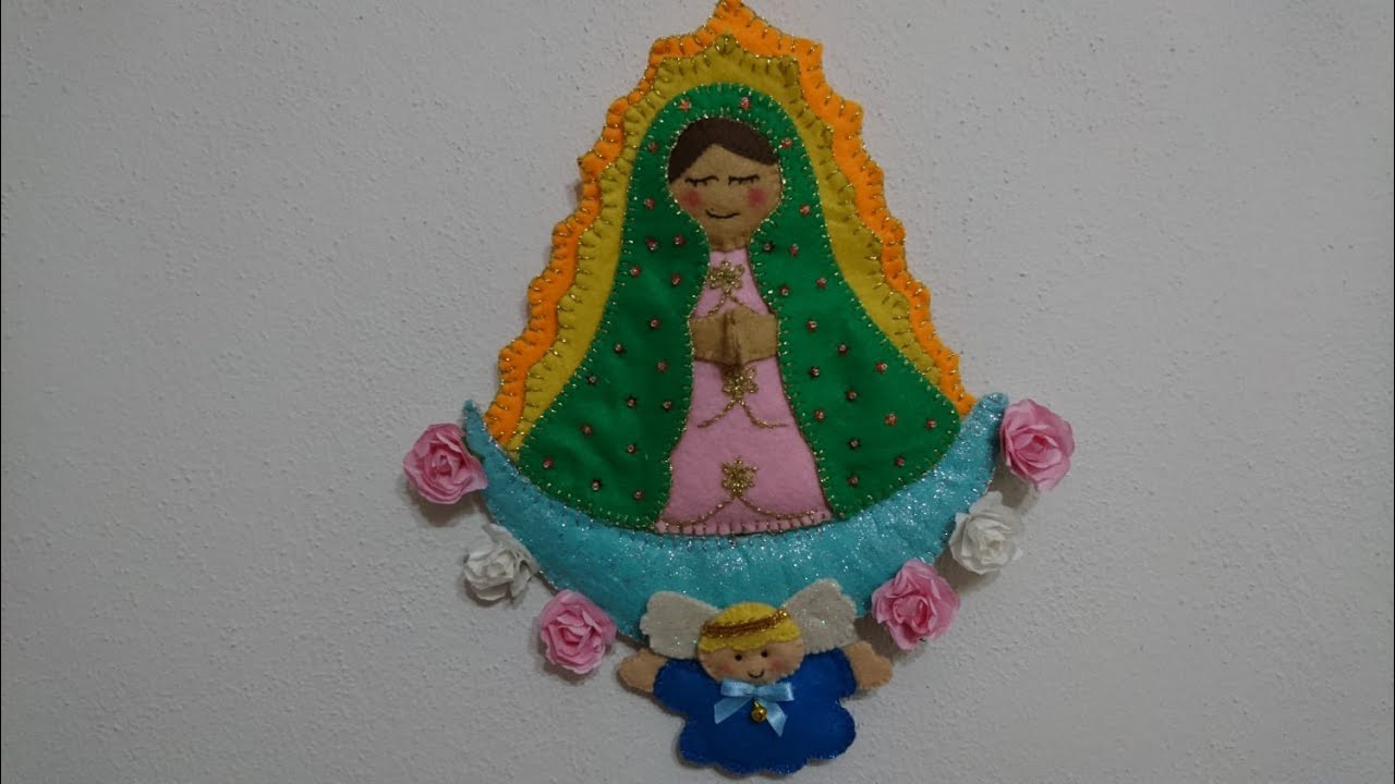 💕VIRGEN. Fieltro 2021. Las Manos Mágicas De Mirna.