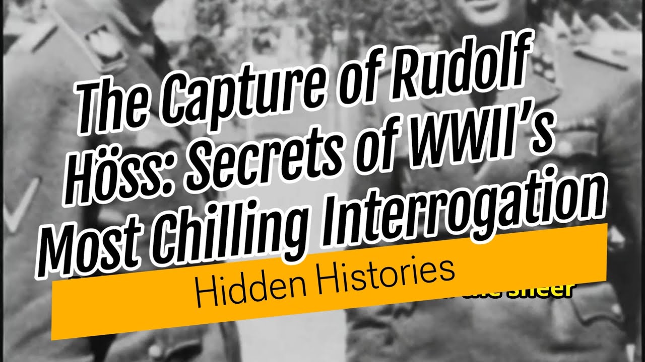 The capture of Rudolf H&ouml;ss   Auschwitz&rsquo;s Commandant #hiddenhistory  #HolocaustHistory #Auschwitz