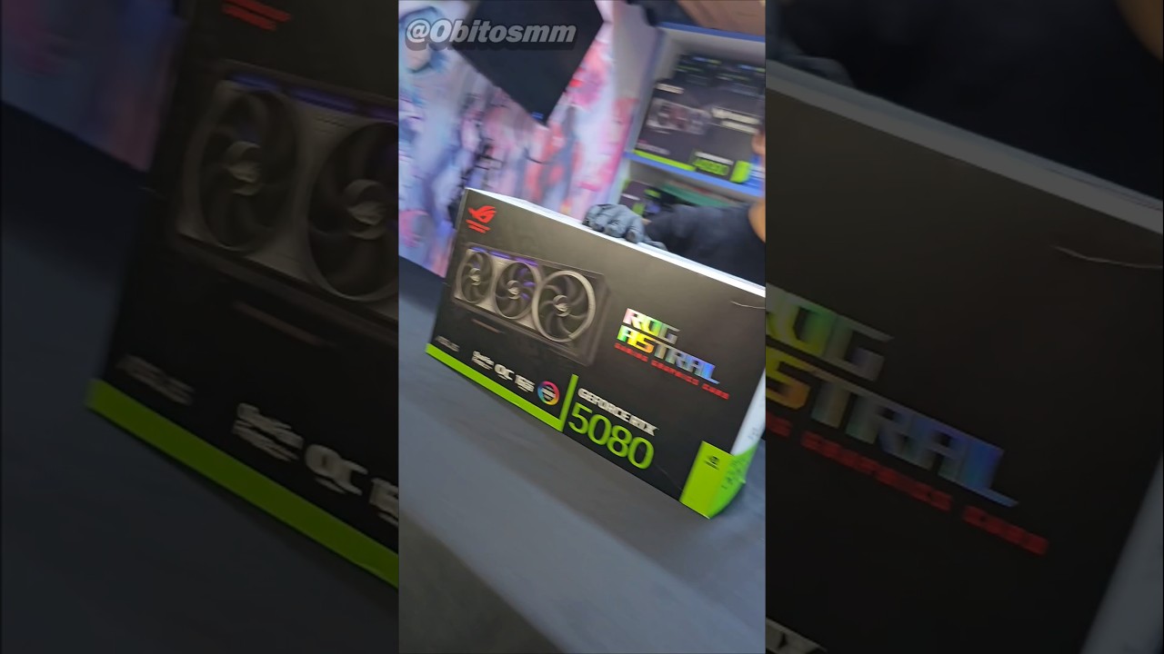 RTX 5080 Asus Rog Astral Unboxing #asusrog  #rtx5080 #gamer #viralvideo #setup #pcgaming #shorts