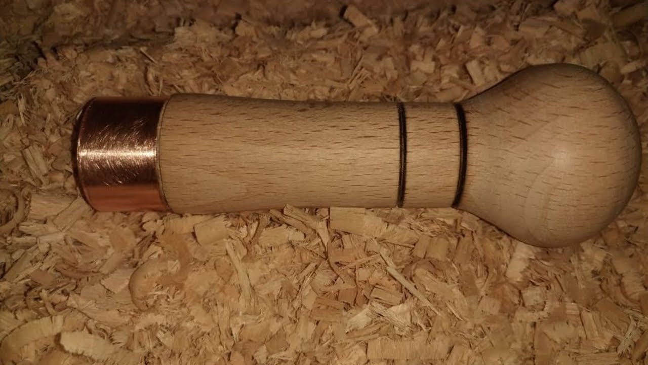 Woodworking - Turning Awl Handle (beech wood) - Obrada Drveta - Tokarenje Drške (bukva)