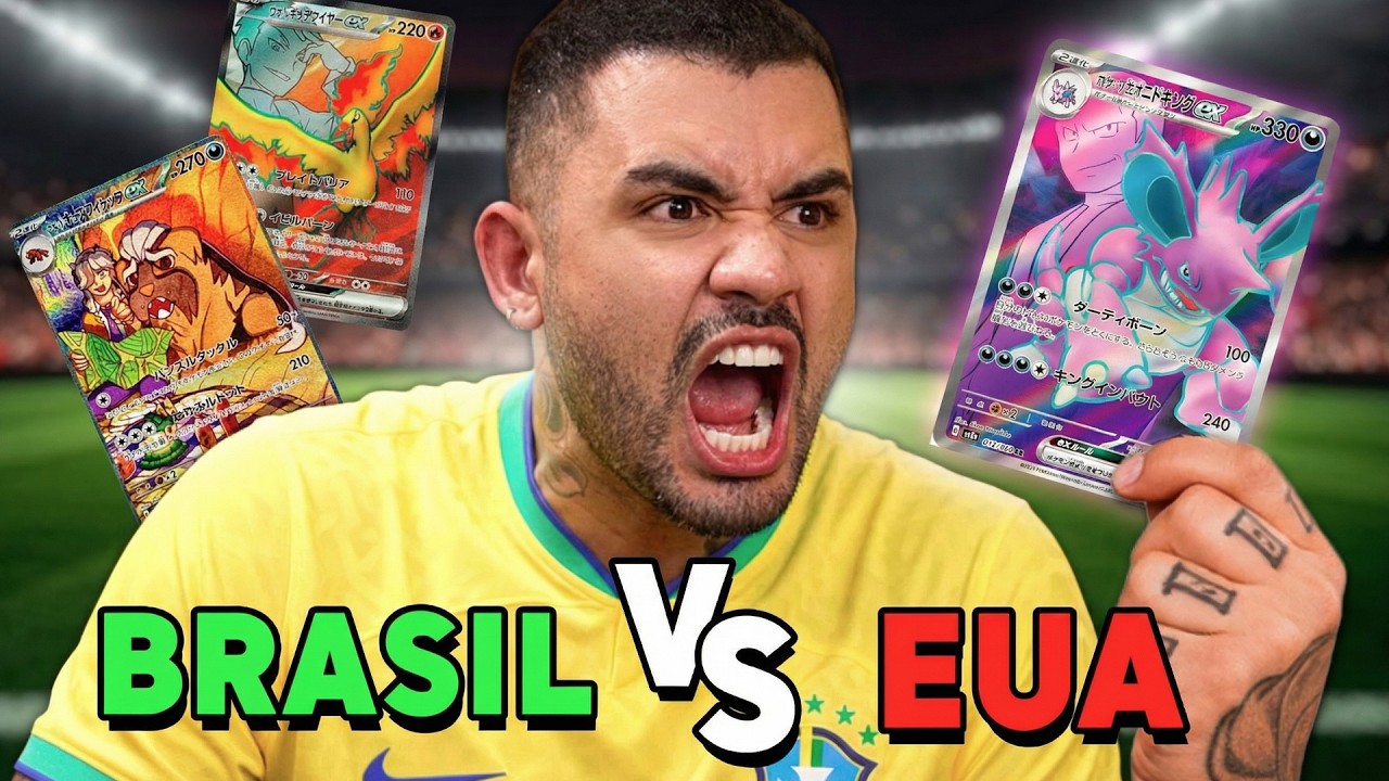 BRASIL X EUA - QUAL TÊM AS MELHORES CARTAS?!