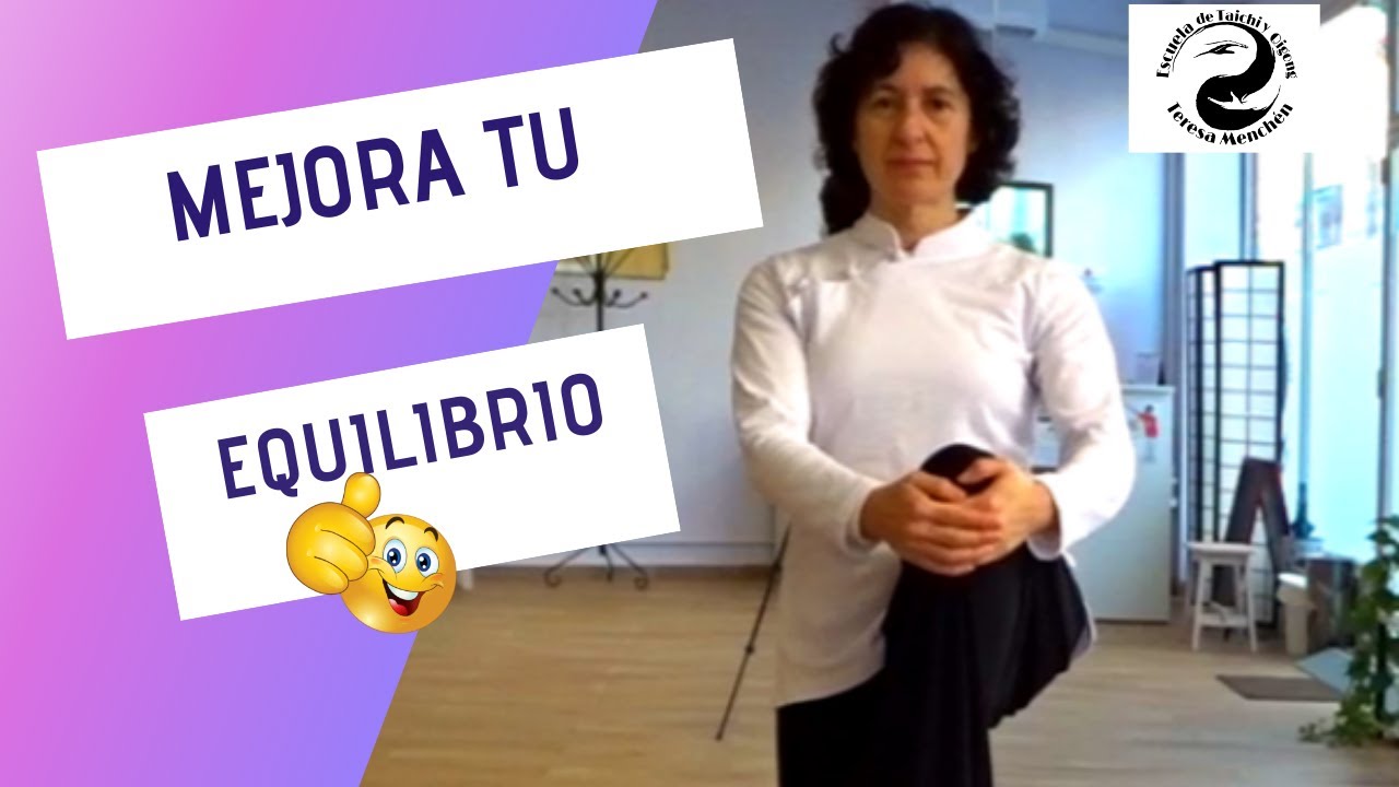 😄 ¡Los 3 MEJORES EJERCICIOS para MEJORAR el EQUILIBRIO con TAICHI! ✅ (Apto para todos)
