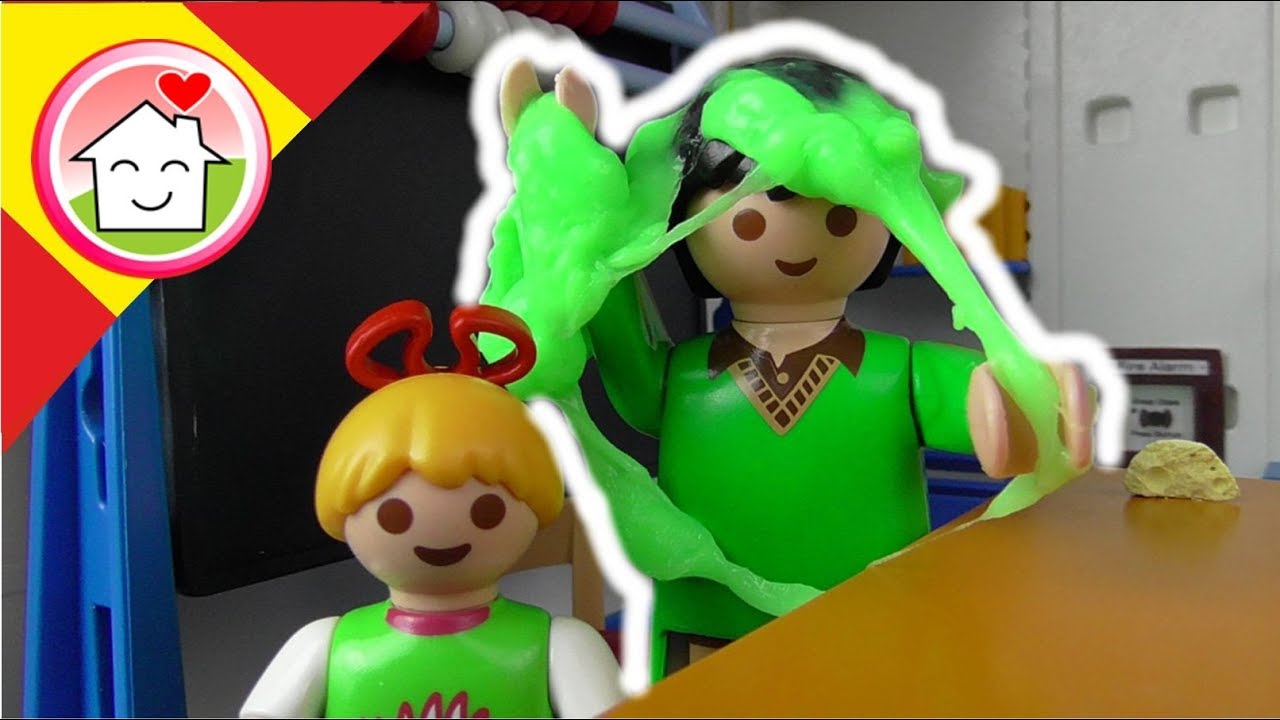 Playmobil en español  Blandi Blub: el moco verde - La Familia Hauser