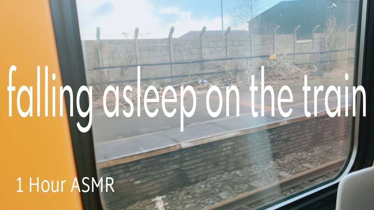1 Hour ASMR  | Falling Asleep On the Train 🚈 기차소리와 음악과 함께하는 꿀잠 💤