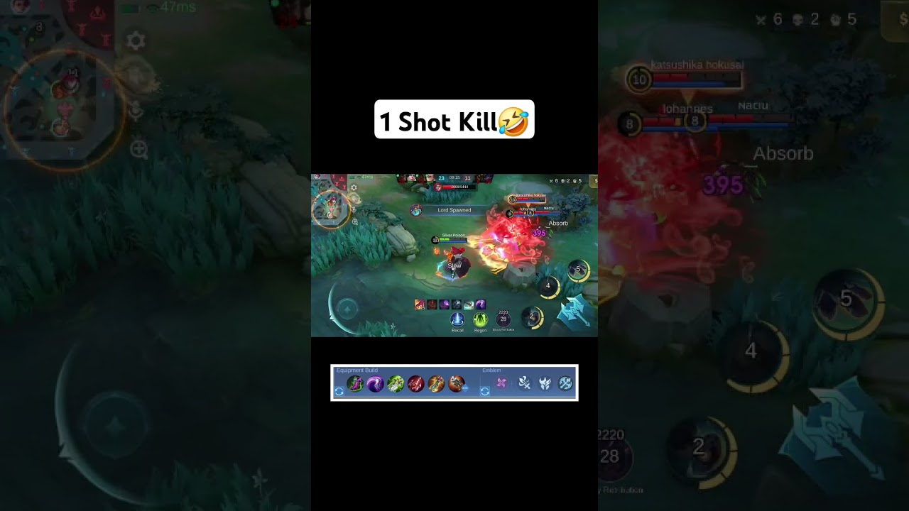 1 Shot 1 Kill Insane Bane Build Mobile Legends