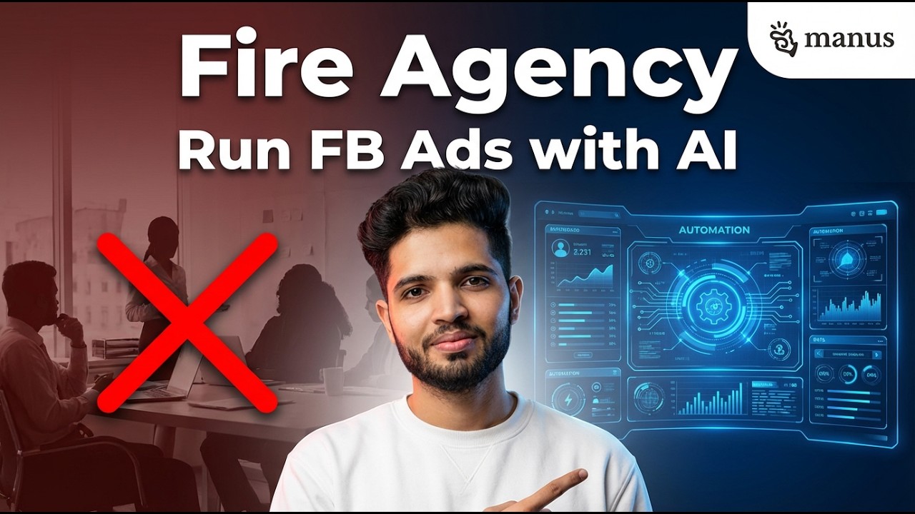 Meta + Manus AI: Run Facebook Ads with AI!