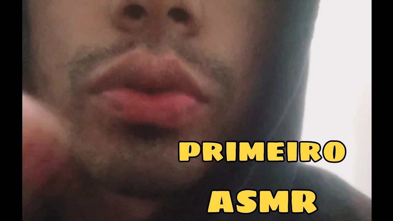 Primeiro vídeo ASMR do canal, sons de boca #asmr #asmrvideo
