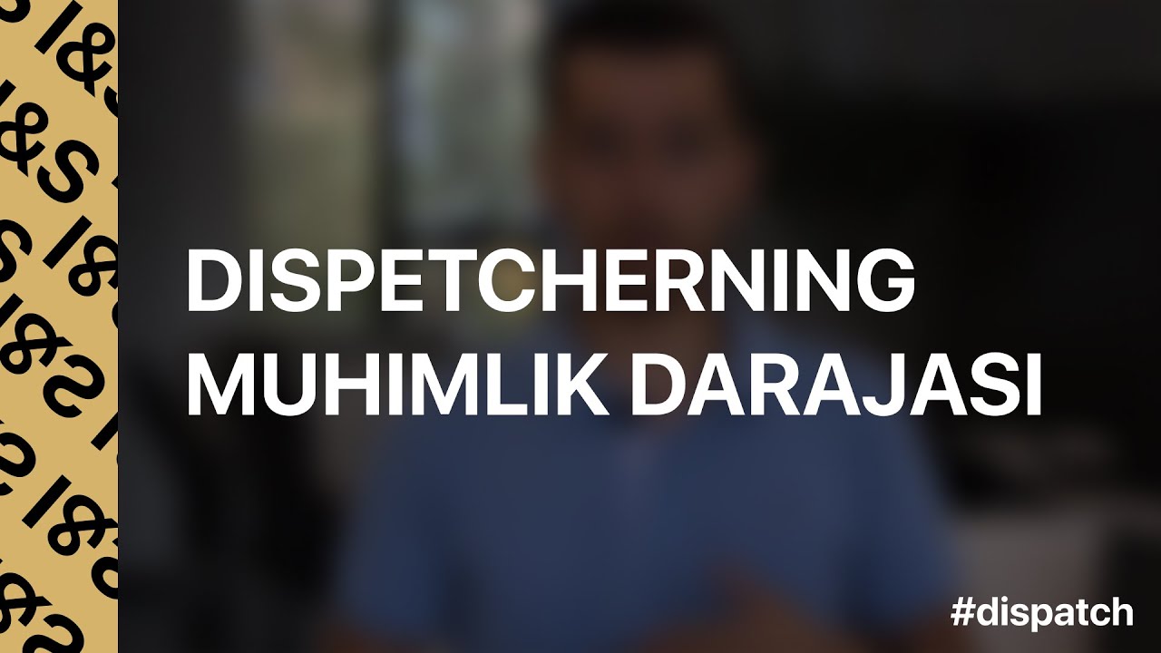 I&S Logistics School. Dispetcherning muhimlik darajasi | Davron Amanov (Dave) #dispetcher