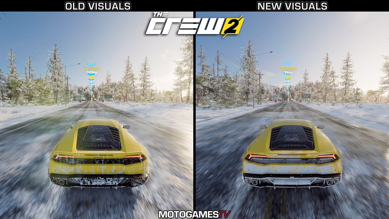 The Crew 2 - Old vs New Visuals Changes Comparison