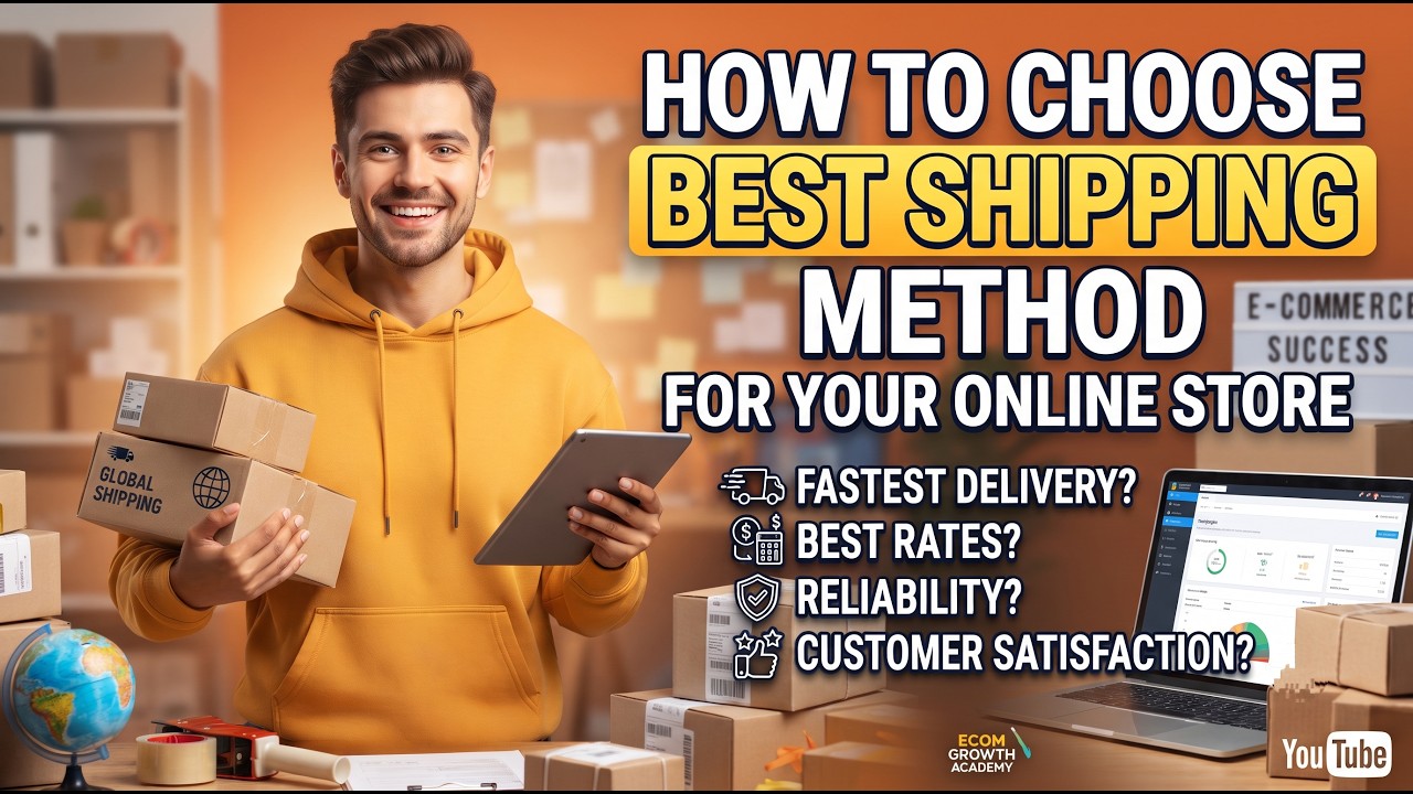 How to Choose the Best Shipping Method for Your Online Store