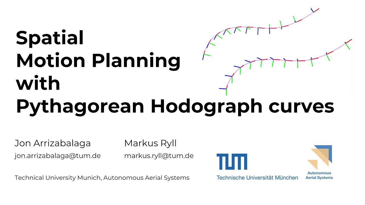CDC22 - Spatial Motion Planning with Pythagorean Hodograph curves