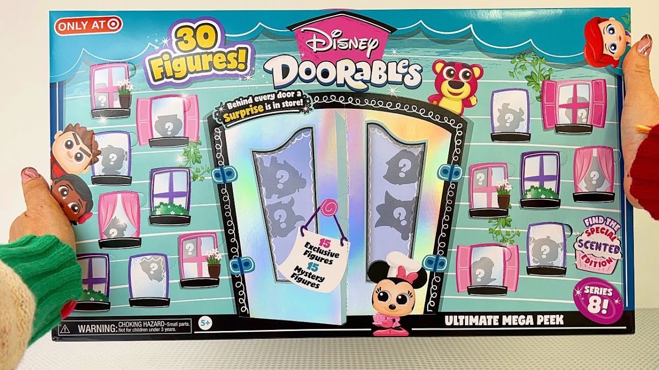 DISNEY DOORABLES ULTIMATE MEGA PEEK SERIES 8 OPENING BLIND BOX