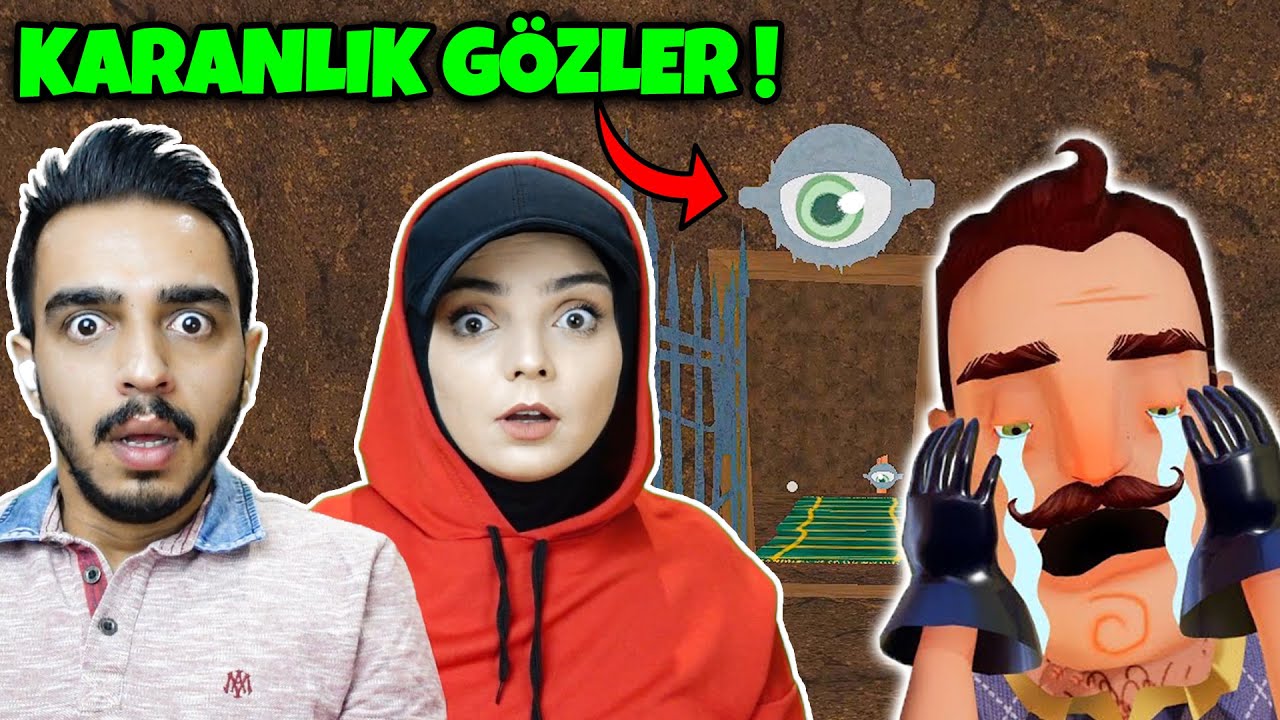 WİLSON VE GÖZLERİN GİZEMİ👁️ Hello Neighbor Mod