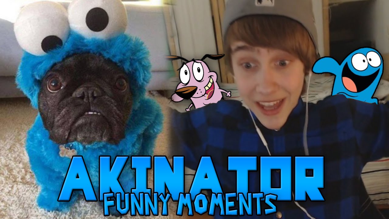 HONDEN MET KLEDING! - AKINATOR FUNNY MOMENTS!