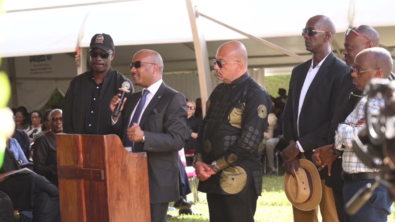 Лучший друг Седрика Бабу в трогательной речи предлагает своим детям пожизненную поддержку