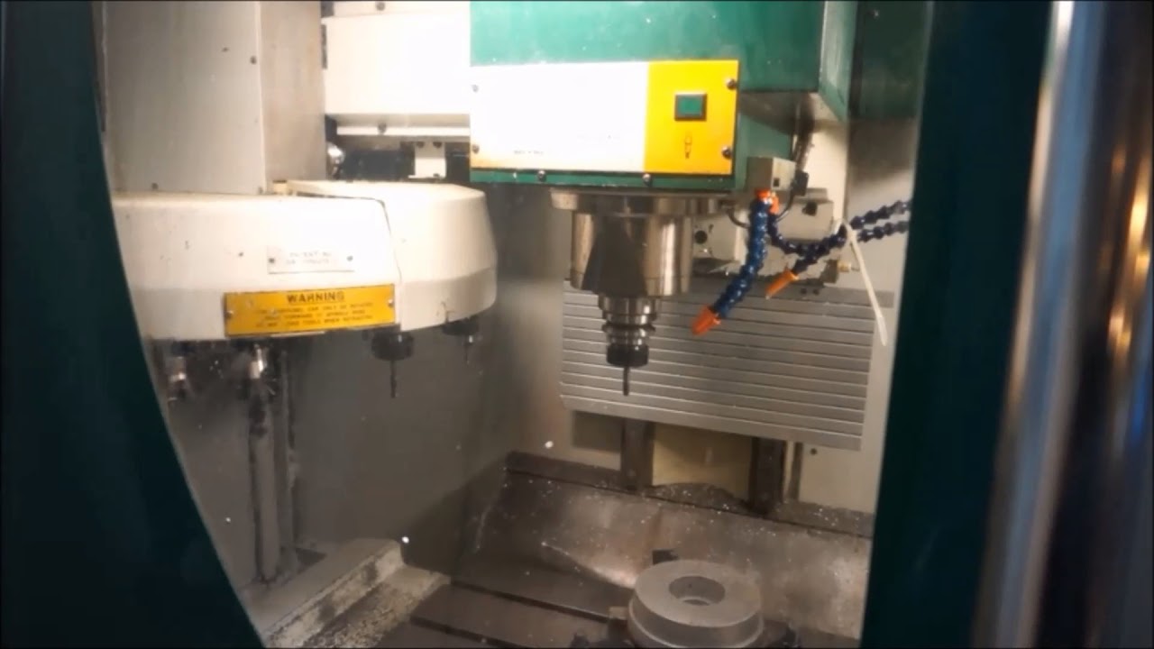 #26 CNC propeller machining