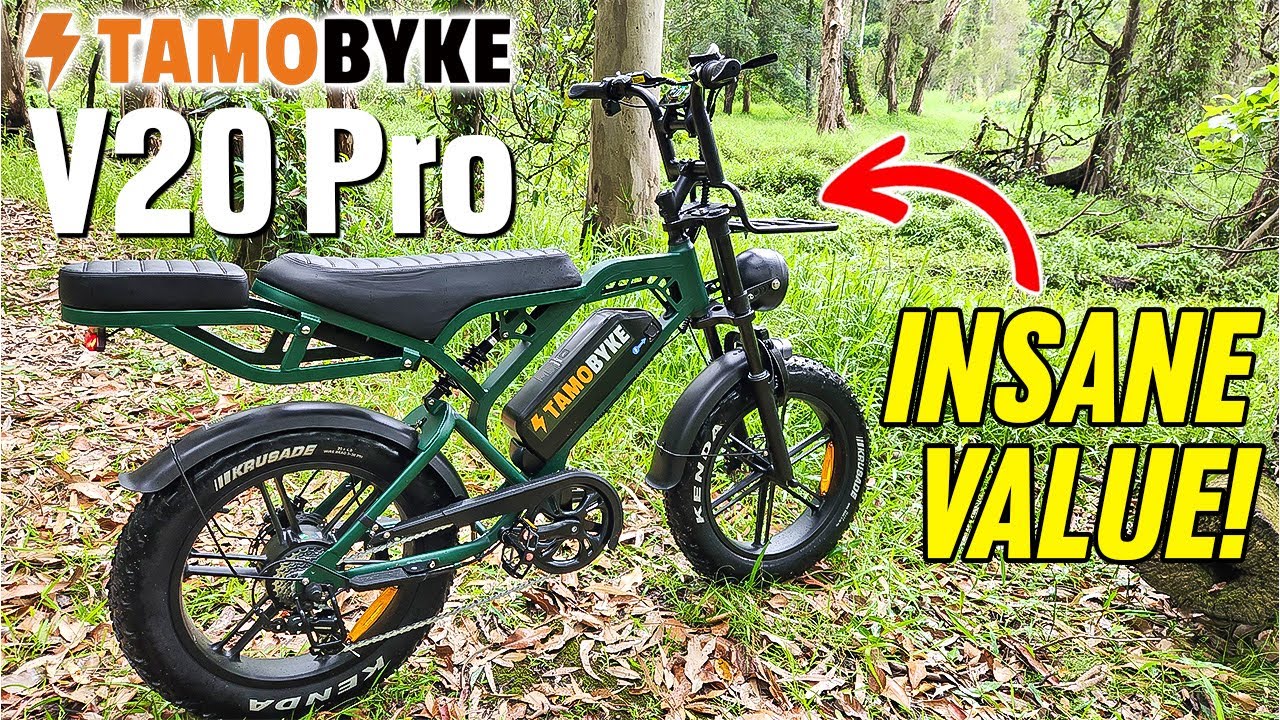Обзор Tamobyke V20 Pro: Электровелосипед-круизер за 1400 долларов — слишком хорош, чтобы быть пра...